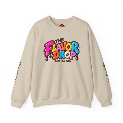 The Flavor Drop Logo Sweatshirt | Colorful Candy Typography
