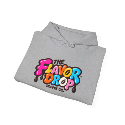 Flavor Drop Coffee Hoodie — “Stay Bold Sip Better” Graphic Pullover
