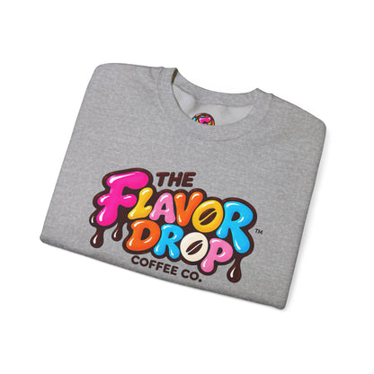 The Flavor Drop Logo Sweatshirt | Colorful Candy Typography