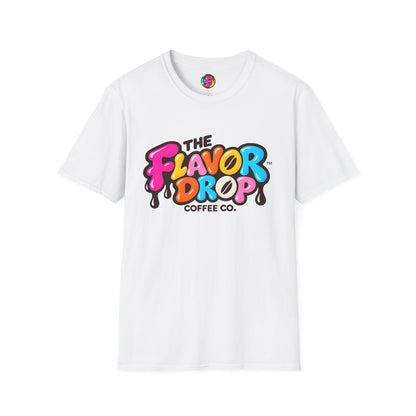 Flavor Drop Coffee T-Shirt — "It's More Than Coffee, It's a Flavor Drop"