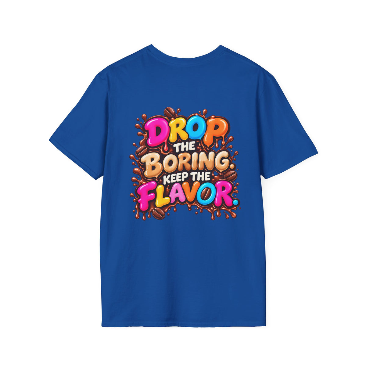 Flavor Drop Coffee T-Shirt — "It's More Than Coffee, It's a Flavor Drop"