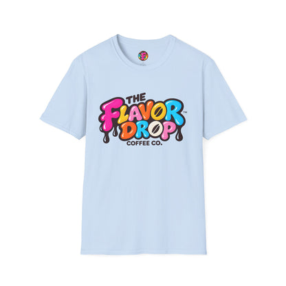 Flavor Drop Coffee T-Shirt — "It's More Than Coffee, It's a Flavor Drop"