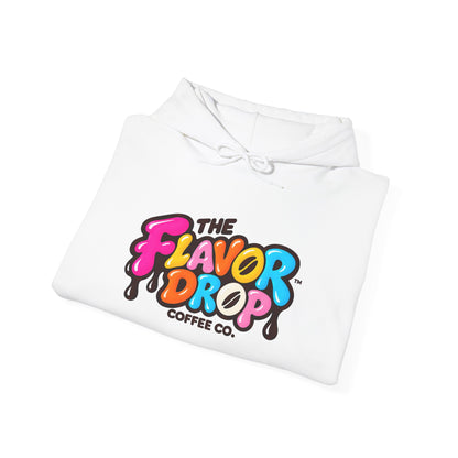 Flavor Drop Coffee Hoodie — “Stay Bold Sip Better” Graphic Pullover