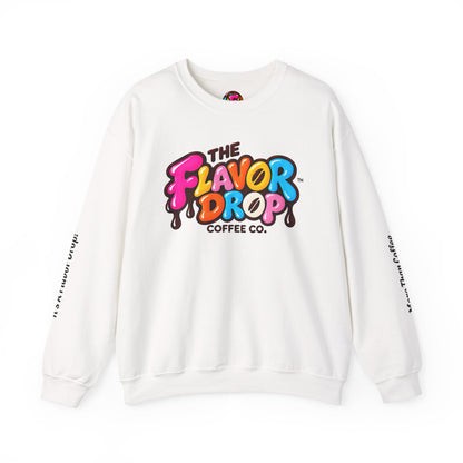 The Flavor Drop Logo Sweatshirt | Colorful Candy Typography