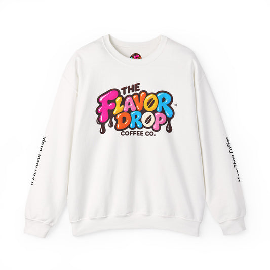 The Flavor Drop Logo Sweatshirt | Colorful Candy Typography