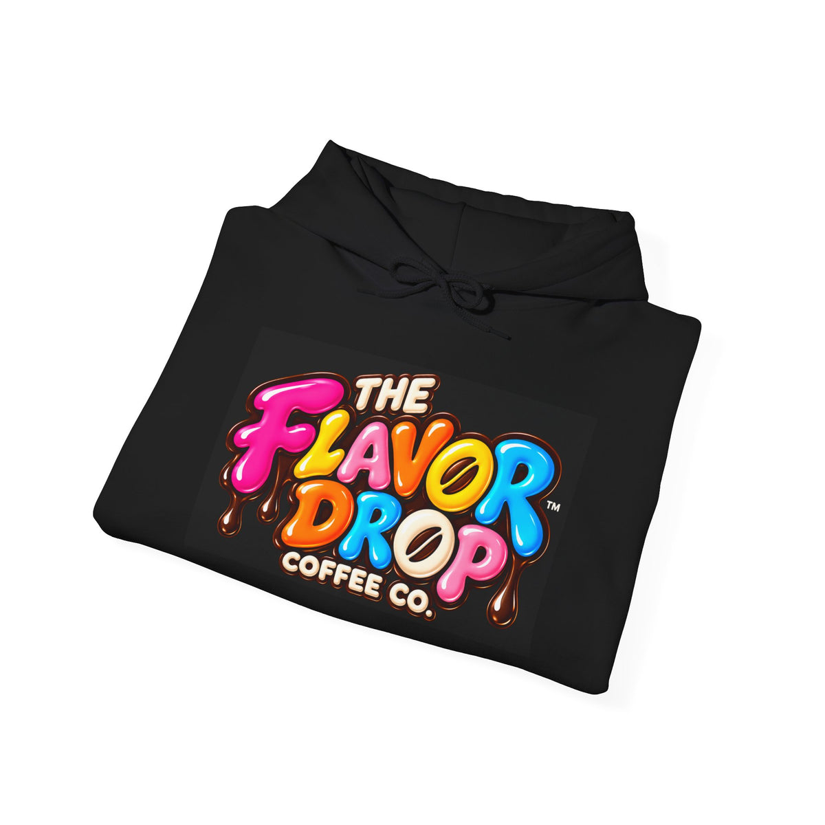 Flavor Drop Coffee Hoodie — “Stay Bold Sip Better” Graphic Pullover