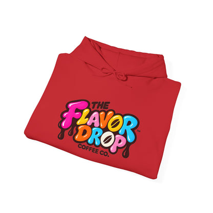 Flavor Drop Coffee Hoodie — “Stay Bold Sip Better” Graphic Pullover