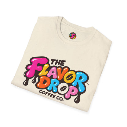 Flavor Drop Coffee T-Shirt — "It's More Than Coffee, It's a Flavor Drop"