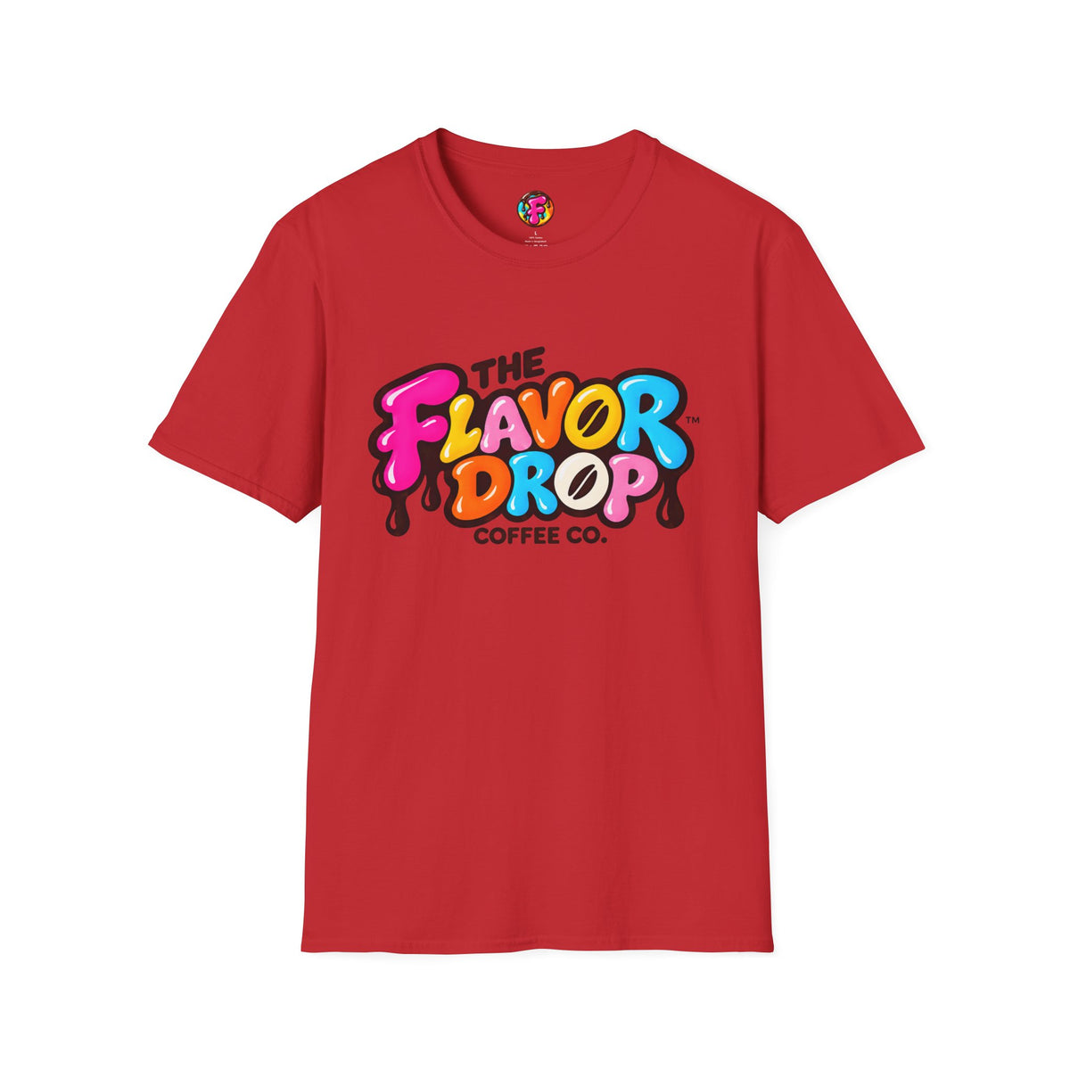 Flavor Drop Coffee T-Shirt — "It's More Than Coffee, It's a Flavor Drop"