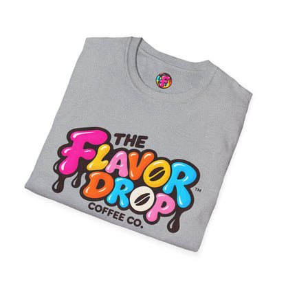 Flavor Drop Coffee T-Shirt — "It's More Than Coffee, It's a Flavor Drop"