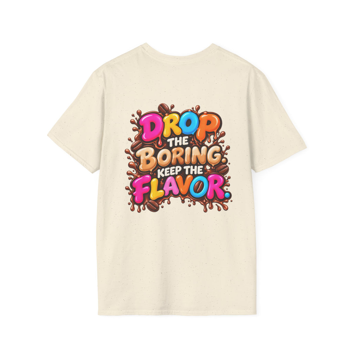 Flavor Drop Coffee T-Shirt — "It's More Than Coffee, It's a Flavor Drop"