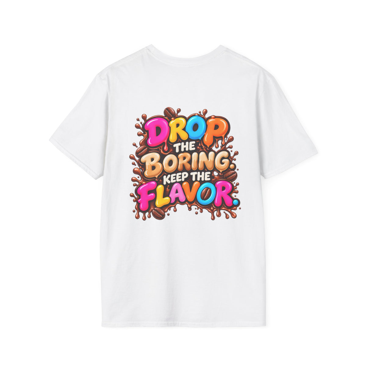 Flavor Drop Coffee T-Shirt — "It's More Than Coffee, It's a Flavor Drop"