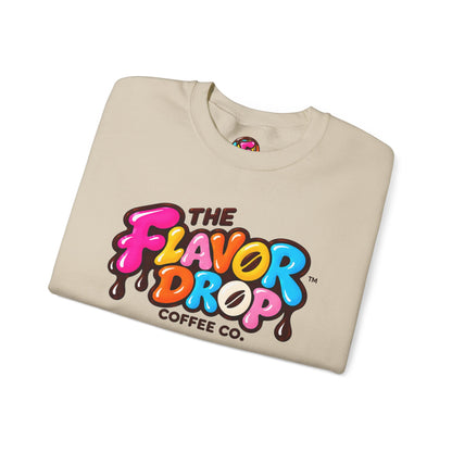 The Flavor Drop Logo Sweatshirt | Colorful Candy Typography