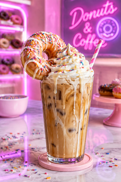 Gourmet Donut Shop Drink